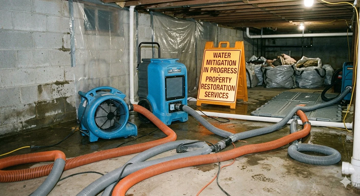 The Best Water Mitigation Company in Greensboro, NC